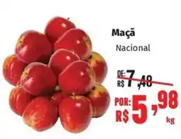 Supermercados Mateus Maçã Nacional oferta