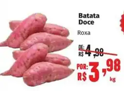 Supermercados Mateus Batata Doce Roxa oferta