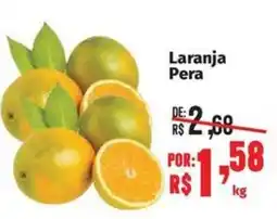 Supermercados Mateus Laranja Pera oferta
