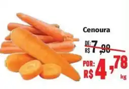 Supermercados Mateus Cenoura oferta