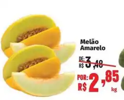 Supermercados Mateus Melão Amarelo oferta