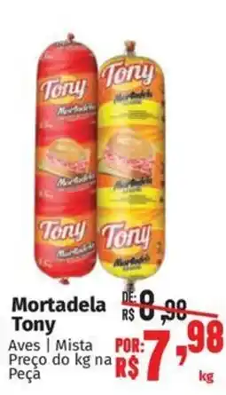 Supermercados Mateus Mortadela Tony oferta
