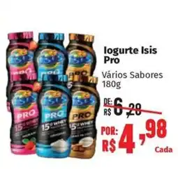 Supermercados Mateus logurte isis pro oferta