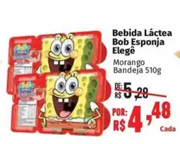 Supermercados Mateus Bebida Láctea Bob Esponja Elegê oferta