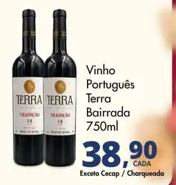 Delta Supermercados Vinho Português Terra Bairrada oferta