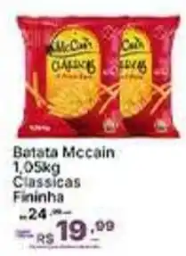 Super Lagoa Batata mccain classicas fininha oferta