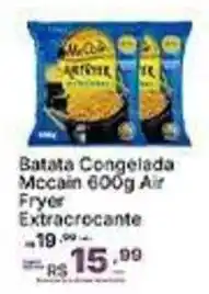 Super Lagoa Batata congelada mccain air fryer extracrocante oferta