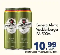 Delta Supermercados Cerveja Alemã Mecklenburger IPA oferta