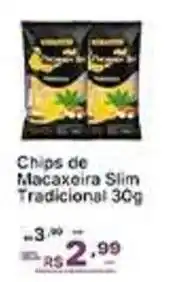 Super Lagoa Chips de Macaxeira Slim Tradicional oferta