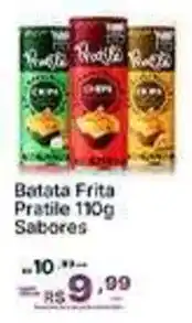 Super Lagoa Batata Frita Pratile 110g Sabores oferta