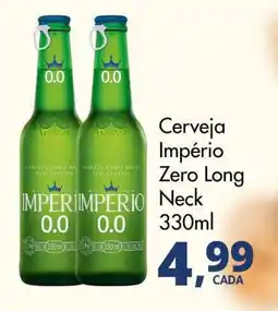 Delta Supermercados Cerveja império zero long neck oferta