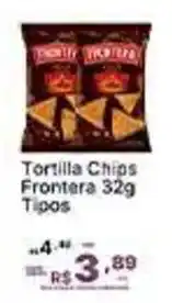 Super Lagoa Tortilla Chips Frontera 32g Tipos oferta