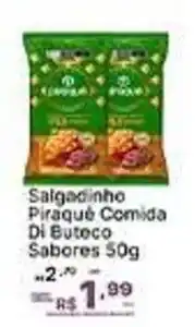 Super Lagoa Salgadinho Piraquê Comida Di Buteco Sabores oferta
