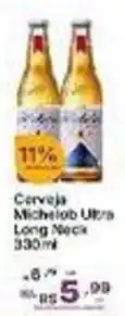 Super Lagoa Cerveja michelob ultas long neck oferta