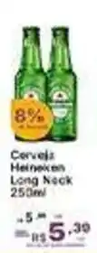 Super Lagoa Cerveja Heineken Long Neck oferta