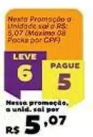 Super Lagoa Leve 6 pague 5 oferta
