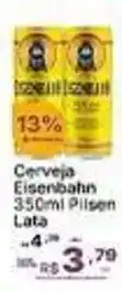 Super Lagoa Cerveja Eisenbahn 350ml Pilsen Lata oferta