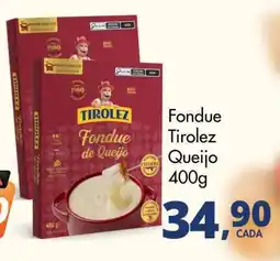 Delta Supermercados Fondue tirolez queijo oferta