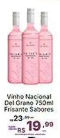 Super Lagoa Vinho Nacional Del Grano 750ml Frisante Sabores oferta