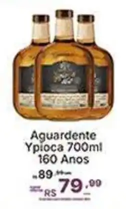 Super Lagoa Aguardente Ypioca 160 Anos oferta