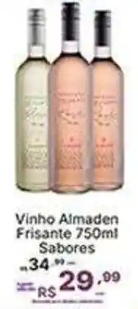 Super Lagoa Vinho Almaden Frisante 750ml Sabores oferta