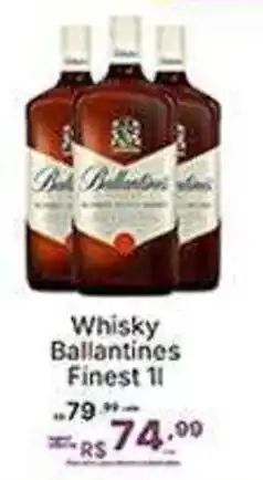Super Lagoa Whisky Ballantines Finest 1l oferta