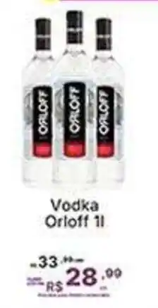 Super Lagoa Vodka orloff 1l oferta