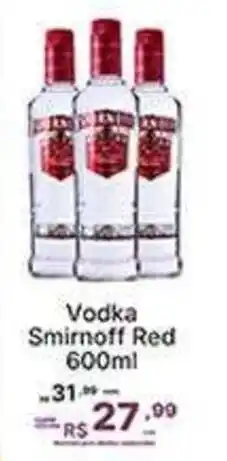 Super Lagoa Vodka Smirnoff Red oferta
