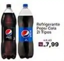Super Lagoa Refrigerante Pepsi Cola 21 Tipos oferta