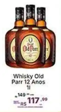 Super Lagoa Whisky Old Parr 12 Anos oferta