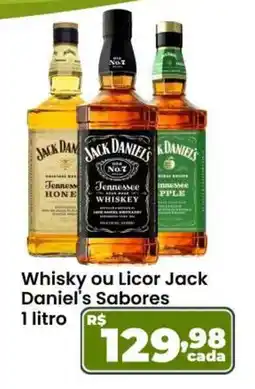 Ultrabox Whisky ou licor jack daniel's sabores oferta