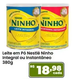 Ultrabox Leite em Pó Nestlé Ninho Integral ou Instantâneo oferta