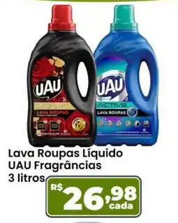 Ultrabox Lava Roupas Líquido UAU Fragrâncias oferta