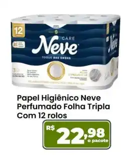 Ultrabox Papel Higiênico Neve Perfumado Folha Tripla oferta