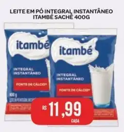 Atacadão Dia a Dia Leite em pó integral instantâneo itambé sachê oferta