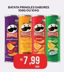 Atacadão Dia a Dia Batata pringles sabores oferta
