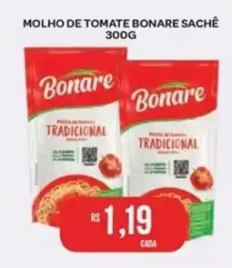 Atacadão Dia a Dia molho de tomate bonare sachê oferta