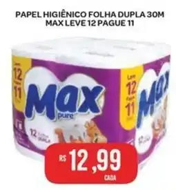 Atacadão Dia a Dia Papel higiênico folha dupla oferta