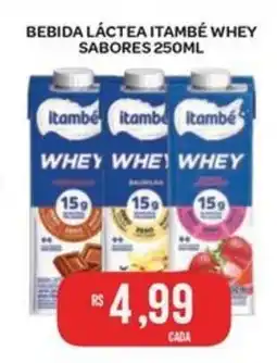 Atacadão Dia a Dia bebida láctea itambé whey sabores oferta