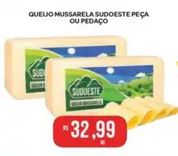 Atacadão Dia a Dia Queijo mussarela sudoeste peça ou pedaço oferta
