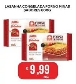 Atacadão Dia a Dia Lasanha congelada forno de minas sabores oferta