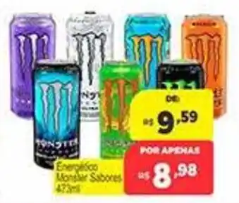 Supermercados Rex Energético Monster Sabores oferta