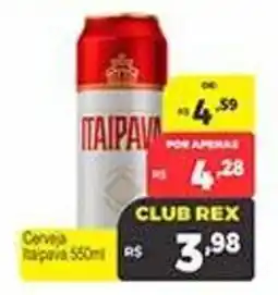 Supermercados Rex Cerveja Itaipava oferta