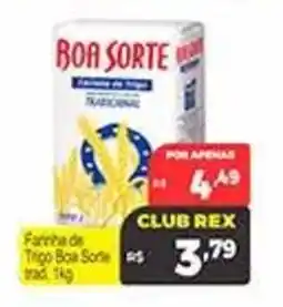 Supermercados Rex Farrinha de Trigo Boa Sorte trad. oferta