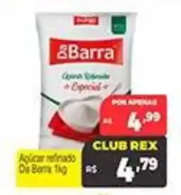 Supermercados Rex Açúcar refinado da barra 1kg oferta
