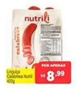 Supermercados Rex Linguiça Calabresa Nutrili oferta