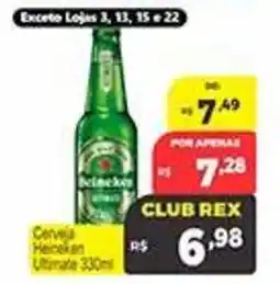 Supermercados Rex Cerveja Heineken Ultimate 330ml oferta