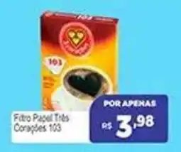 Supermercados Rex Filtro Papel Três Corações 103 oferta