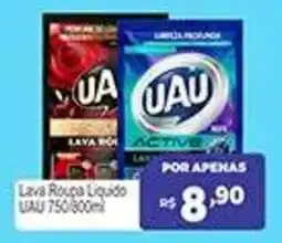 Supermercados Rex Lava Roupa Líquido UAU oferta