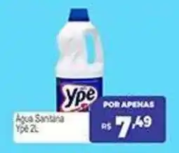 Supermercados Rex Água Santina Ype 2L oferta